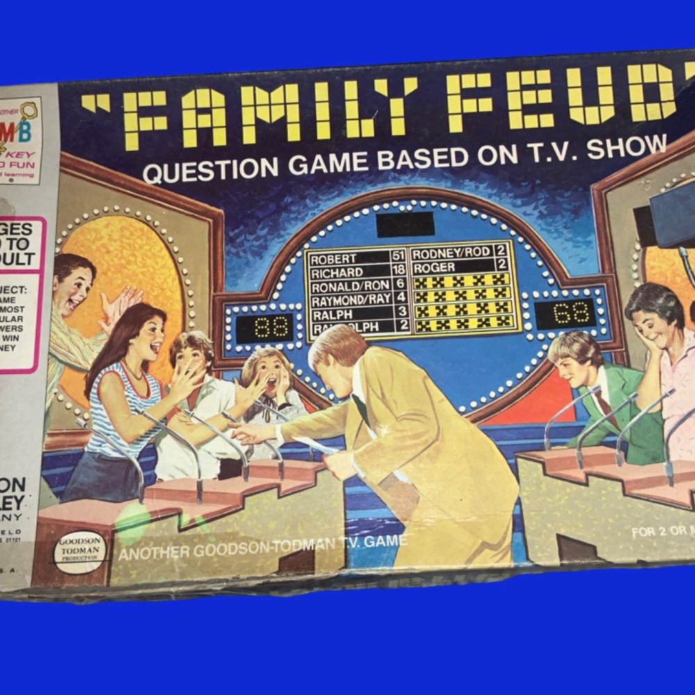 Milton Bradley Family Feud Game 1977 Edition